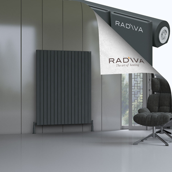 Radiva - Arno Radiateur En Aluminium 1500x1180 Anthracite Foncé