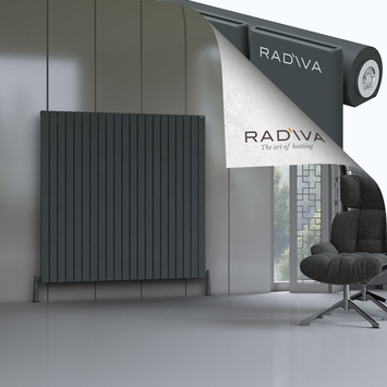 Radiva - Arno Radiateur En Aluminium 1500x1550 Anthracite Foncé