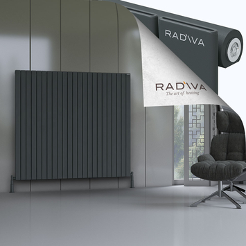 Radiva - Arno Radiateur En Aluminium 1500x1698 Anthracite Foncé
