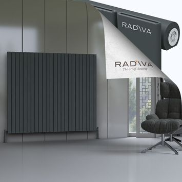 Radiva - Arno Radiateur En Aluminium 1500x1772 Anthracite Foncé