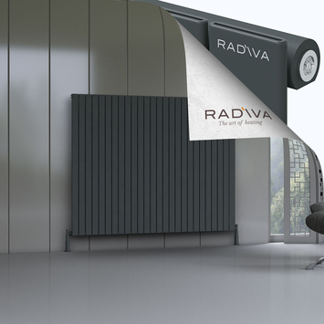 Radiva - Arno Radiateur En Aluminium 1500x1920 Anthracite Foncé