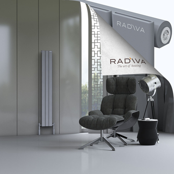 Radiva - Arno Radiateur En Aluminium 1500x218 Gris