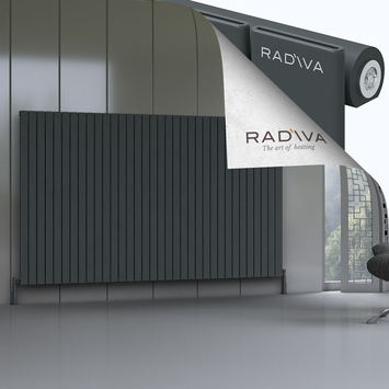 Radiva - Arno Radiateur En Aluminium 1500x2512 Anthracite Foncé