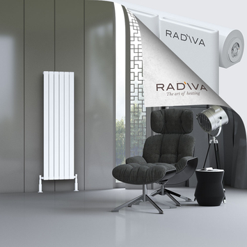 Radiva - Arno Radiateur En Aluminium 1500x440 Blanc