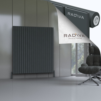 Radiva - Arno Radiateur En Aluminium 1600x1476 Anthracite Foncé