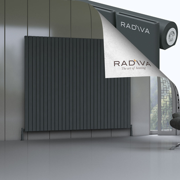 Radiva - Arno Radiateur En Aluminium 1800x2216 Anthracite Foncé