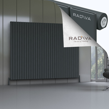 Radiva - Arno Radiateur En Aluminium 1800x2364 Anthracite Foncé