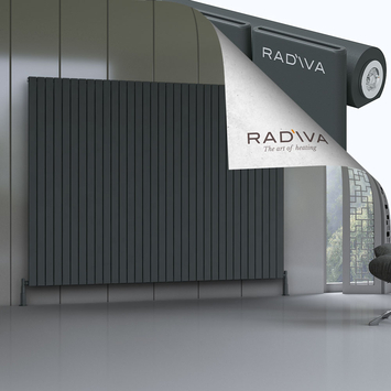 Radiva - Arno Radiateur En Aluminium 1800x2438 Anthracite Foncé