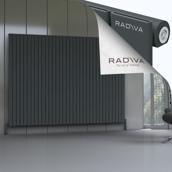 Radiva - Arno Radiateur En Aluminium 1800x2512 Anthracite Foncé