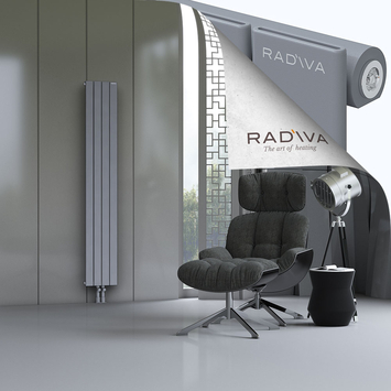 Arno Radiateur En Aluminium 1800x292 Gris - Thumbnail