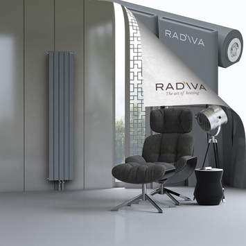 Arno Radiateur En Aluminium 1800x366 Anthracite - Thumbnail