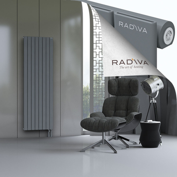 Arno Radiateur En Aluminium 1800x588 Anthracite - Thumbnail