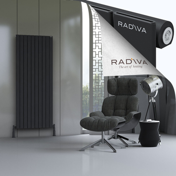 Radiva - Arno Radiateur En Aluminium 1800x736 Noir