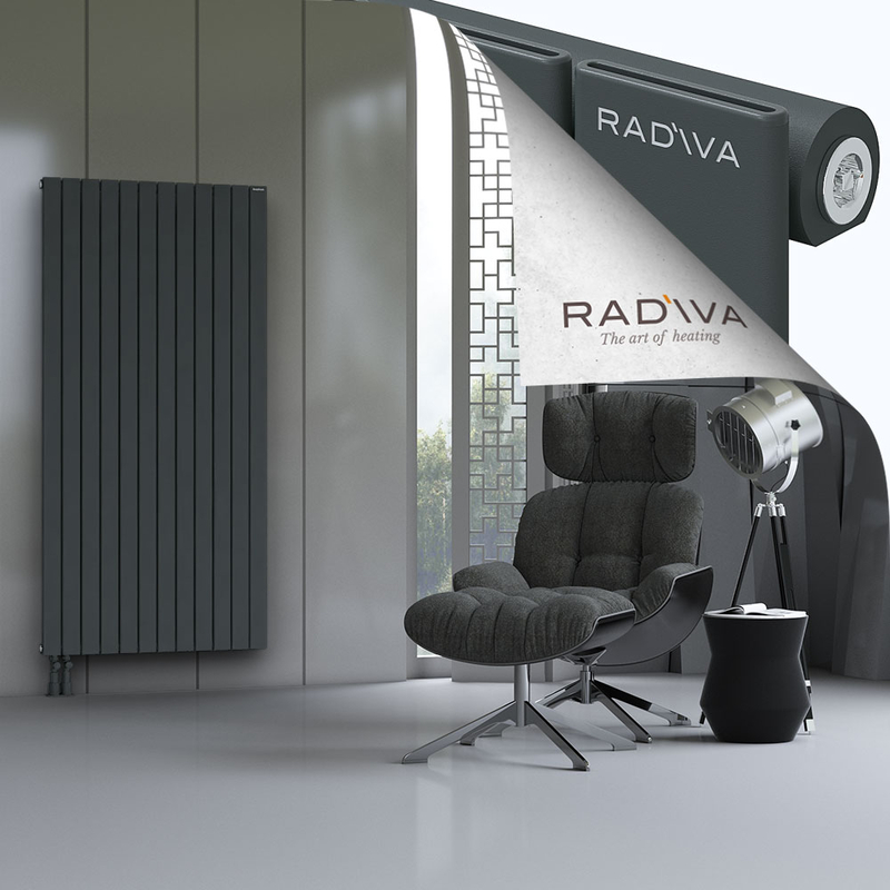 Arno Radiateur En Aluminium 1800x884 Anthracite Foncé