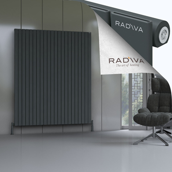 Radiva - Arno Radiateur En Aluminium 1900x1624 Anthracite Foncé