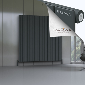 Radiva - Arno Radiateur En Aluminium 1900x1920 Anthracite Foncé