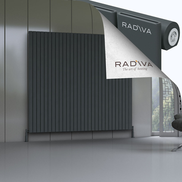 Radiva - Arno Radiateur En Aluminium 1900x2142 Anthracite Foncé