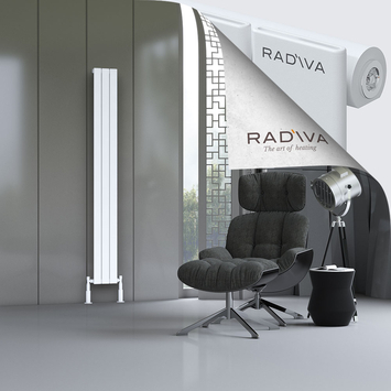 Radiva - Arno Radiateur En Aluminium 1900x218 Blanc