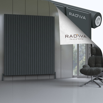 Radiva - Arno Radiateur En Aluminium 2000x1772 Anthracite Foncé