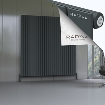 Radiva - Arno Radiateur En Aluminium 2000x1994 Anthracite Foncé