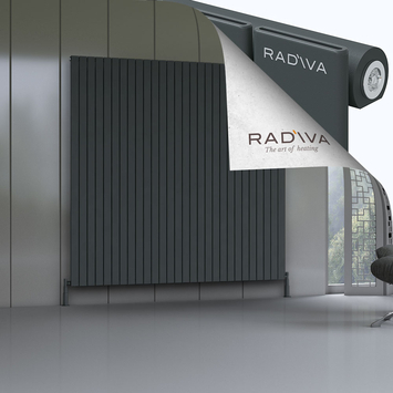 Radiva - Arno Radiateur En Aluminium 2000x2068 Anthracite Foncé