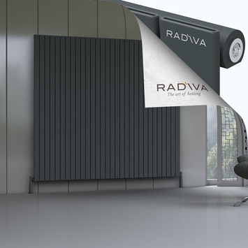 Radiva - Arno Radiateur En Aluminium 2000x2216 Anthracite Foncé