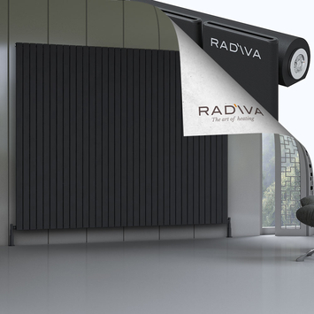 Radiva - Arno Radiateur En Aluminium 2000x2512 Noir