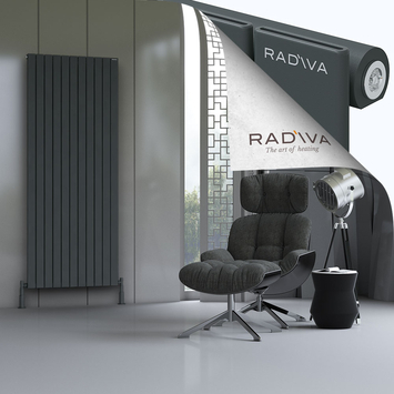 Radiva - Arno Radiateur En Aluminium 2000x810 Anthracite Foncé