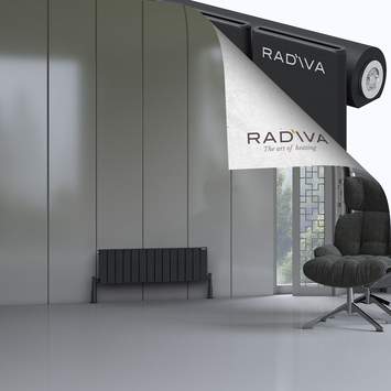 Radiva - Arno Radiateur En Aluminium 300x1032 Noir