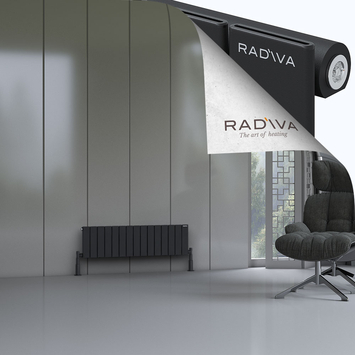 Radiva - Arno Radiateur En Aluminium 300x1106 Noir