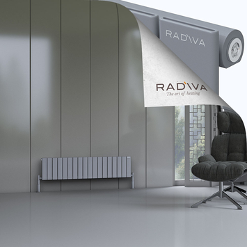 Radiva - Arno Radiateur En Aluminium 300x1328 Gris