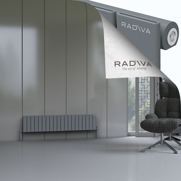 Radiva - Arno Radiateur En Aluminium 300x1476 Anthracite
