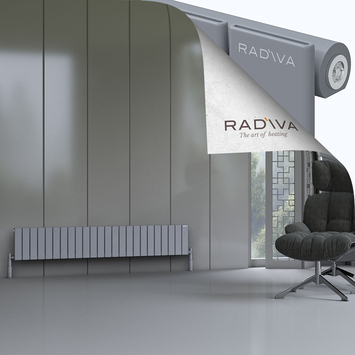 Radiva - Arno Radiateur En Aluminium 300x1772 Gris