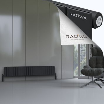 Radiva - Arno Radiateur En Aluminium 300x1772 Noir