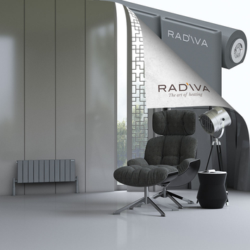 Radiva - Arno Radiateur En Aluminium 300x810 Anthracite