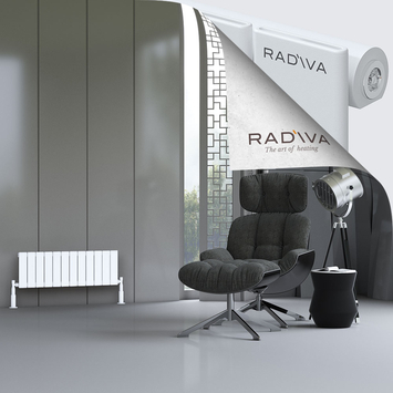 Radiva - Arno Radiateur En Aluminium 300x884 Blanc