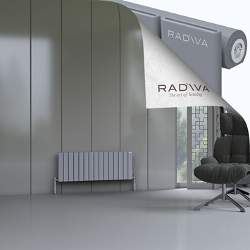 Radiva - Arno Radiateur En Aluminium 400x1106 Gris