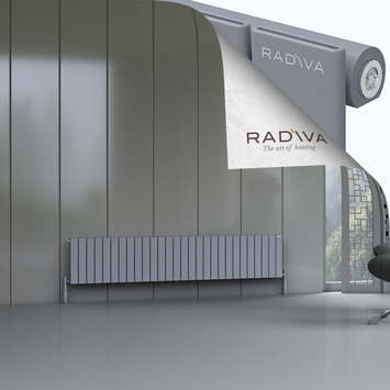 Radiva - Arno Radiateur En Aluminium 400x2068 Gris
