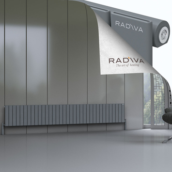 Radiva - Arno Radiateur En Aluminium 400x2586 Anthracite