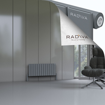 Radiva - Arno Radiateur En Aluminium 400x958 Anthracite