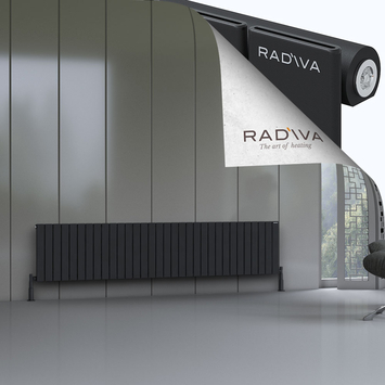 Radiva - Arno Radiateur En Aluminium 500x2364 Noir