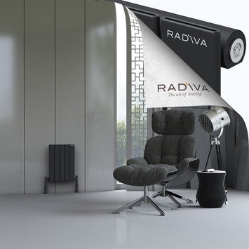 Radiva - Arno Radiateur En Aluminium 500x366 Noir