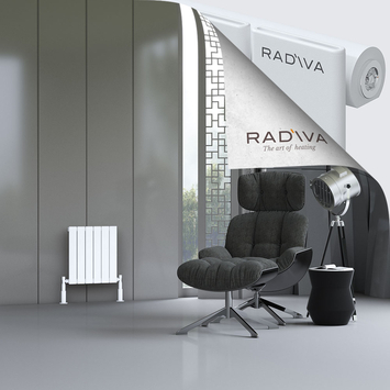 Radiva - Arno Radiateur En Aluminium 500x440 Blanc