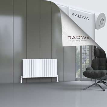 Radiva - Arno Radiateur En Aluminium 600x1180 Blanc