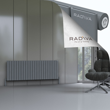 Radiva - Arno Radiateur En Aluminium 600x1698 Anthracite