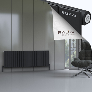 Radiva - Arno Radiateur En Aluminium 600x1772 Noir