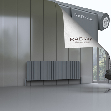 Radiva - Arno Radiateur En Aluminium 600x1846 Anthracite