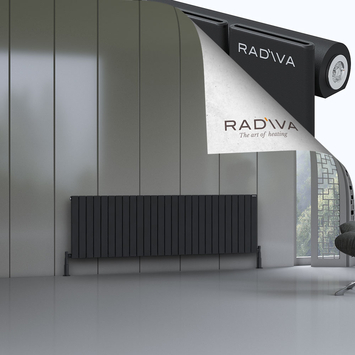Radiva - Arno Radiateur En Aluminium 600x1994 Noir