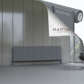 Radiva - Arno Radiateur En Aluminium 600x2142 Anthracite