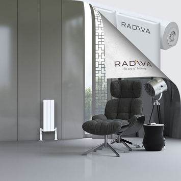 Radiva - Arno Radiateur En Aluminium 600x218 Blanc
